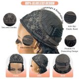 Cross-border European and American wigs made of real human hair, 3-in-1 Human Hair Water Wave Wigs