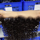 13*6 HD Transparent Lace Human Hair Frontal Closure