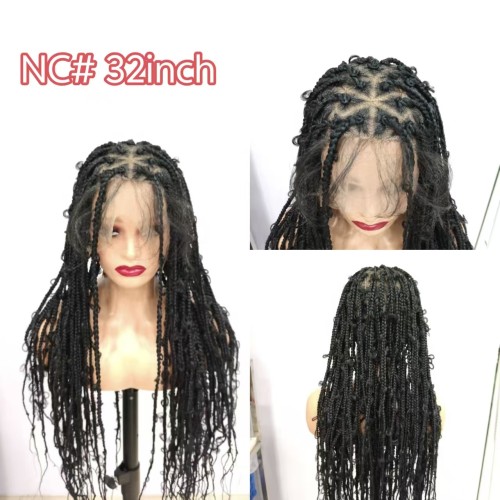 Full Lace Synthetic Braided Lace Braids wigs