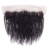 BrazilianHumanHairKinkyCurly13x4LaceFrontaleartoeaReal Human Hair