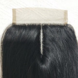 4x4 T-shaped human hair wig block lace closure human hair lace machine-made hair block Henan