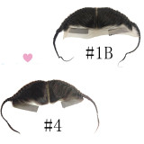 Women's wig made of real human hair, 13x4 front lace braid, 2 strand braids to cover gray hair for mothers