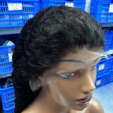 Real human hair full head wig HD full frontal 13*4 human hair wigs genuine headpiece