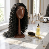 Deep wave lace front wigs human hair