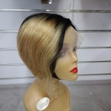 Human Hair Wig 13*4 Pixie Short Wigs