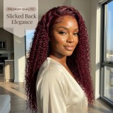 99j kinky curly lace human hair wig, cross-border bestseller, front lace KC human hair wig