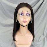 Bone Straight Lace Frontal Wig Short Bob Human Hair Lace