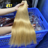 Manufacturer's in-stock wholesale of human hair wigs, bone straight hair extensions, and smooth hair bundles