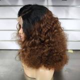 SDD Glueless 5*5Lace Loose Curly 100%Human hair 300%density