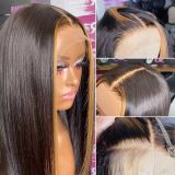 13*1 T lace BOB human hair wig 30# Highlighting hair, dropshipping, hot-selling