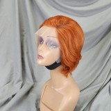 Color Pixie Cut Wig Short Bob Wigs Straight Human Hair Wigs