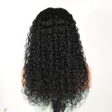 Cross-border Real Human Hair V Part Wig Water Wave Glueless European and American Wig