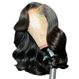 12A Glueless 4*4 body wave 200%density Brazilian Human Hair