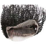 Kinky Curly 360 Lace front frontal closure 360 human hair piece