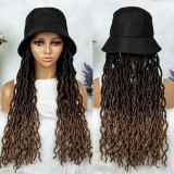 Hot sale Braids Wig with Cap Afro Braided Wigs