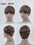 Human Hair Short Cut Pixie Wig Hot Sale High Quality
