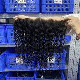 Real human hair wig 13*4 Swiss transparent lace closure human hair wig