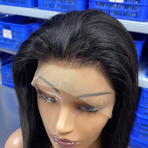 Real human hair wig 13*4 Vietnamese bone straight wig