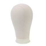 Model head wig stand, canvas head mannequin, can be pinned, covered with fabric, mannequin head for styling and placement of wigs, styling mold head
