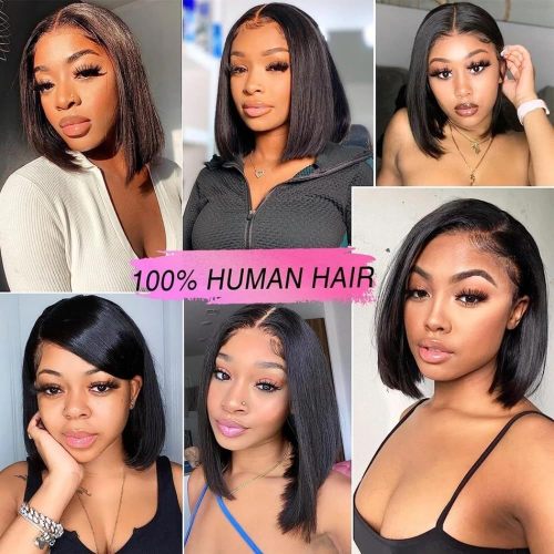12A13*4 Bone Straight Hair BOB wig human hair Bone Straight hair Vietnam sdd