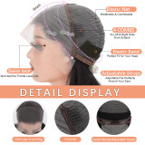 Real human hair lace front pixie curly wig