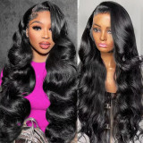 11A 13*4 frontal wig 180% Body wave100% Brazilian Human Hair
