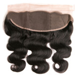 Virgin Human Hair Body Wave Lace bundles with 13*4 frontal