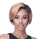 13*4 Frontal Pixie Bob 100% Human Hair Color Lace Wig