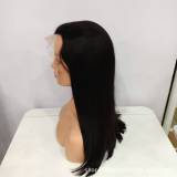 SDD 13*4 M Shaped Hairline Bone Straight Lace Frontal Wig La