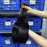 Manufacturer wholesale real human hair wigs, wire hair bundles, nano ring human hair, European and American cross-border hair extensions