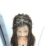 Full Lace Synthetic Braided Lace Braids wigs