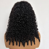 5*5 sdd pixie spring curly wig lace human hair wig 100% human hair