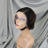 Color Pixie Cut Wig Short Bob Wigs Straight Human Hair Wigs