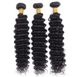 Deep Wave Human Hair Bundles - Real Human Hair Wefts for Cross-Border Sales