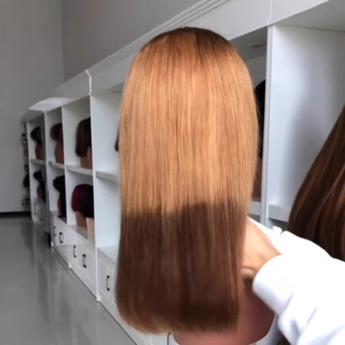 13*4 front lace wig, straight human hair wig, BOB straight hair