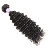 BrazilianHairBundlesDeepWaveHairExtensions1PC100gCurly