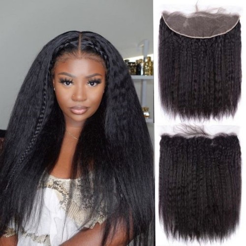 13*4 pure hand-woven human hair large braids with lace front accessories, popular in Europe, America, and Africa, available in stock in Xuchang