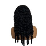 half wig 3N1 Burmese curly machine-made half wig made of real Burmese hair