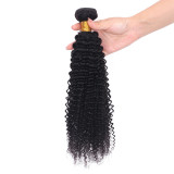 European and American real human hair bundles, natural color, curly hair strands