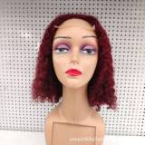 SDD 4*4Lace Glueless Water Curly Wigs 100% Brazilian human