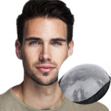Men's real hair hairpiece, seamless, natural, ultra-thin, hand-woven, for bald spots, real hair hairpiece for the top of the head