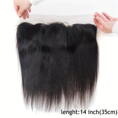 EarToEarVietnameseStraightHumanHair13*4LaceFrontal fully hand-woven craftsmanship
