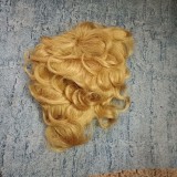 100% Human Hair Short Cut Curly Wig Afro Bob Full Human Hair