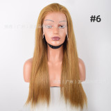 Real human hair wig 13*4 Vietnamese bone straight wig