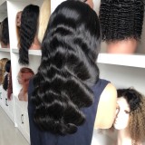 5by5Wigs Human Hair Body Wave Lace Front Wigs