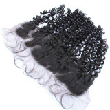 BrazilianHumanHairKinkyCurly13x4LaceFrontaleartoeaReal Human Hair