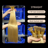 Direct sales from the manufacturer: I-tip human hair extensions for women, seamless and natural-looking