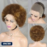 [13X4]Curly Wigs Human Hair Lace Frontal Wig Glueless