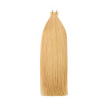 Wholesale in-stock PU real hair tape-in extensions for women, seamless hair extensions, tape-in hair extensions, wig pieces