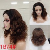 4*4 Closure Glueless Bouncy Fumi Wave 300% density Brazilian